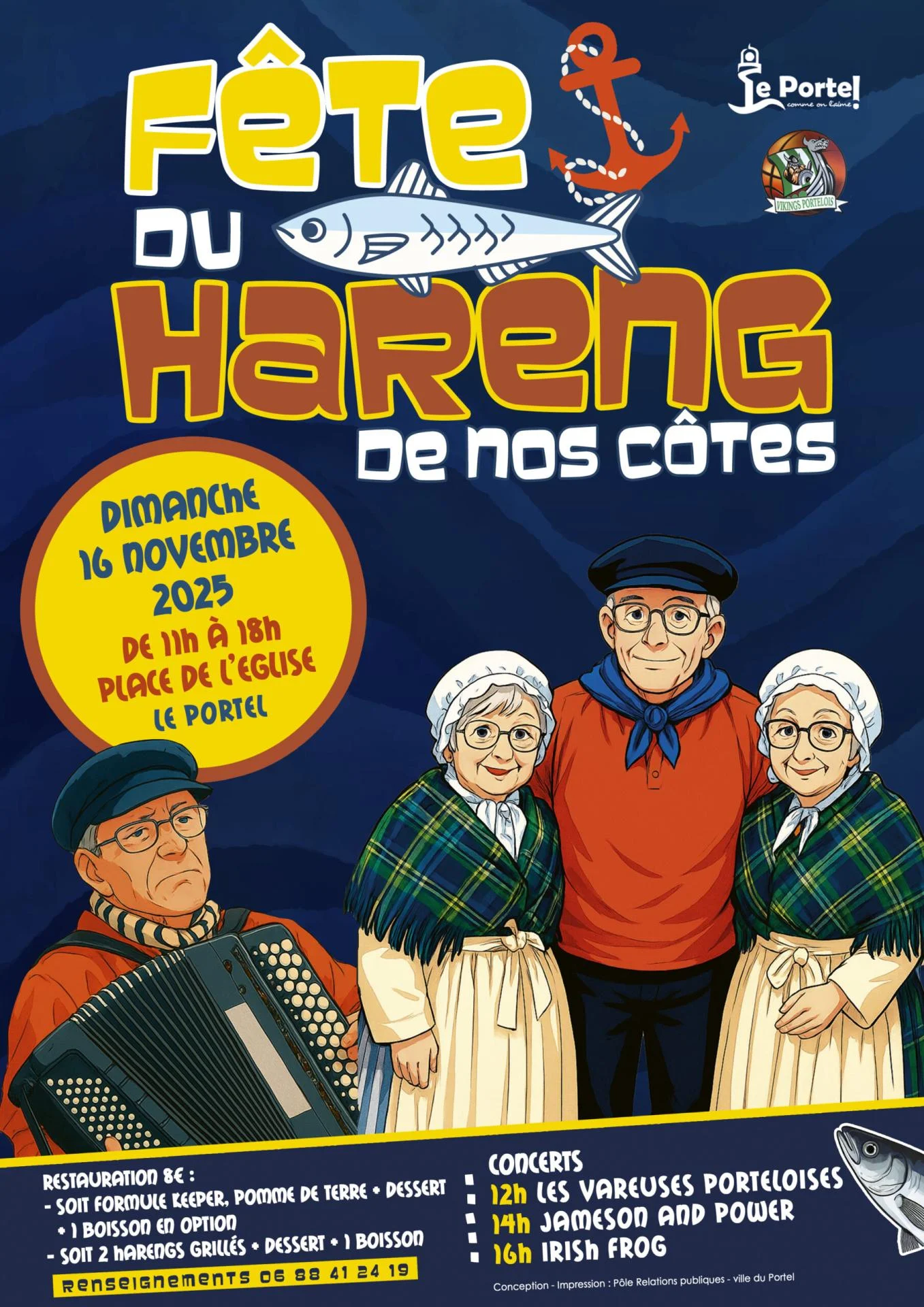 Affiche fete du hareng 2025 copie scaled