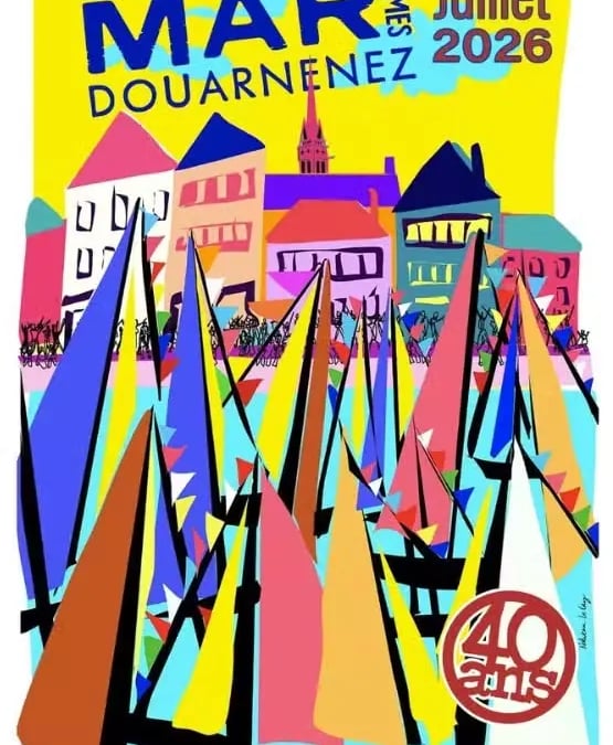 Affiche fetes maritimes de douarnenez 2026 jpg