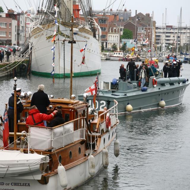 Little ships arival at dunkirk 640x640