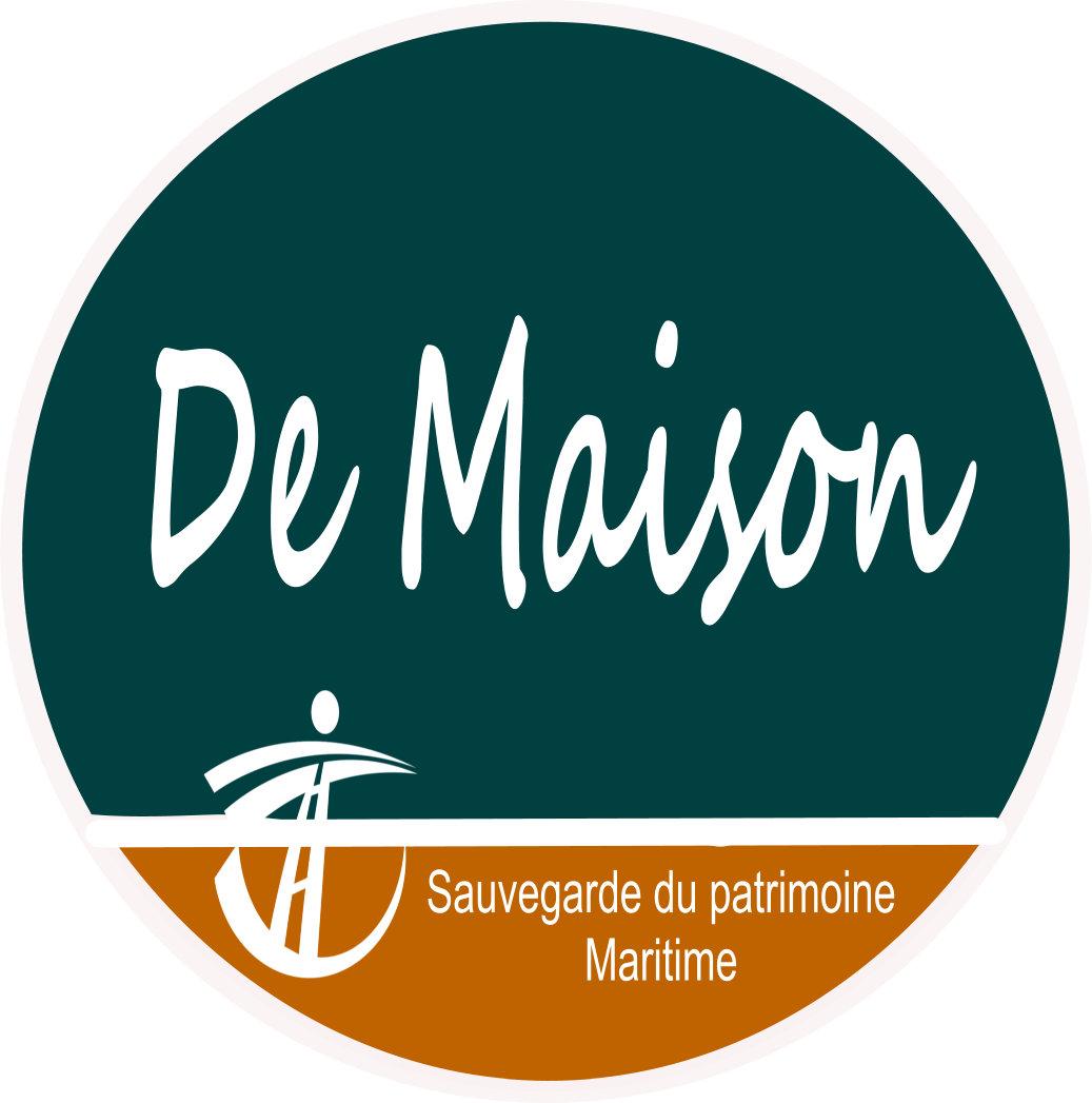 Logo de maison rond