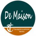 Logo de maison rond